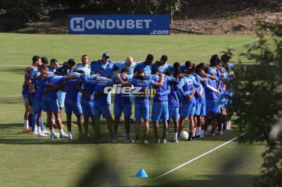 Diego Vázquez contó con dos entrenamientos previo a su debut con Motagua en el Apertura 2023. FOTO: Andro Rodríguez