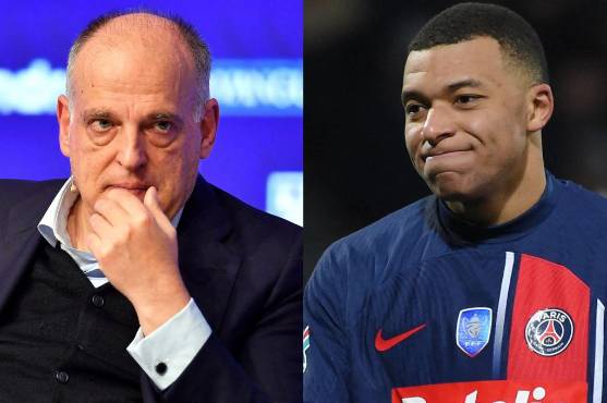 Javier Tebas presidente de LaLiga de España asegura que Mbappé es del Real Madrid.