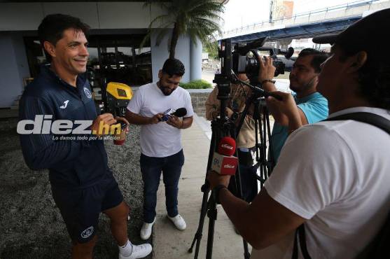 César Vigevani habló de la no clasificación de ningún equipo hondureño a la Copa de Campeones de Concacaf y de los cambios que se deben hacer .FOTO DIEZ: David Romero.