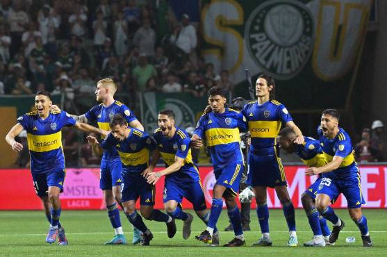 Locura total en Boca Juniors tras meterse a la final de la Copa Libertadores.