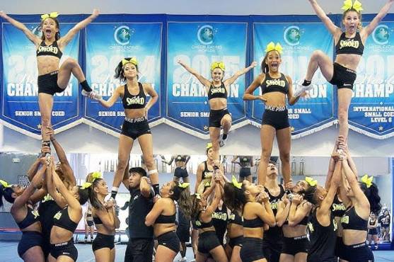 Un ejemplo de lo que es Cheerleading, nueva disciplina que se llevará a cabo en la Copa de la Juventud.