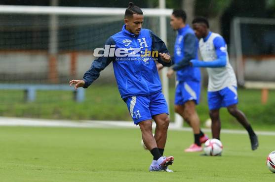 Dos novedades en el segundo entreno de la Selección de Honduras; Kervin Arriaga y Allans Vargas se integran