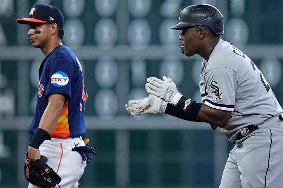 Mauricio Dubón fue el segunda base titular de los Astros en las dos derrotas ante White Sox.