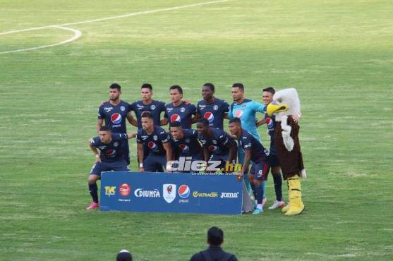 El 11 titular de Motagua. Foto: Marvin Salgado