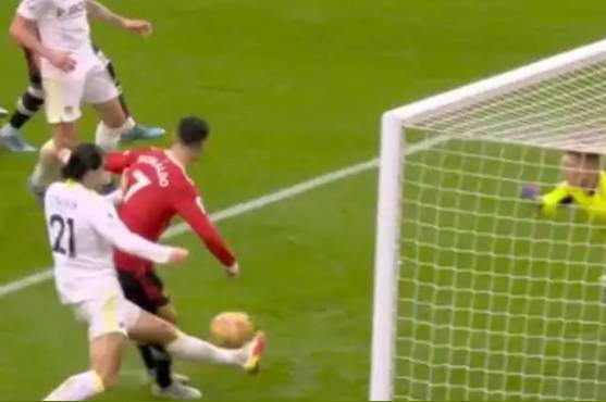 No se puede creer: jugadón de Pogba para que Cristiano anote y el portugués hace lo impensado frente a la portería