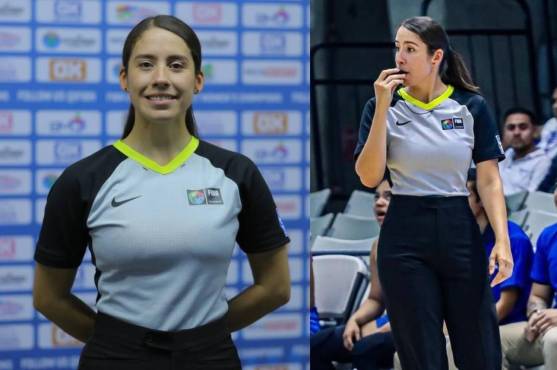 La referí Sarah Rodríguez es la primera mujer de Honduras en ser árbitra FIBA, razón por la que ha sido homenajeada.