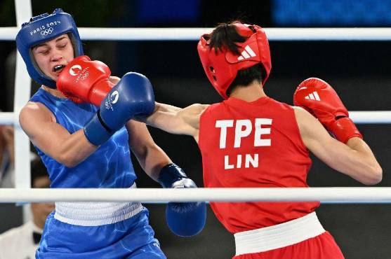 Lin venció en la final de boxeo a la polaca Julia Szeremeta. FOTO: AFP