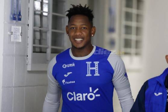 Romell Quioto ya se sumó a la Selección Nacional de Honduras para encarar los duelos de la Nations League. FOTOS: Mauricio Ayala