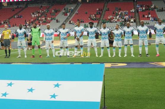 Honduras es último de grupo en la Copa Oro con un solo punto en dos partidos. Foto: Mauricio Ayala.