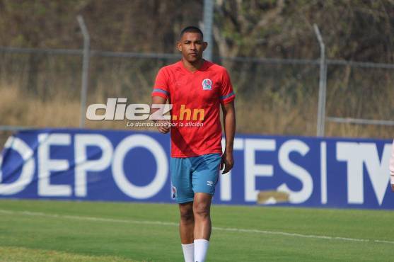 José Mendoza es el tercer portero del Olimpia que dirige Pedro Troglio. Foto: Andro Rodríguez.