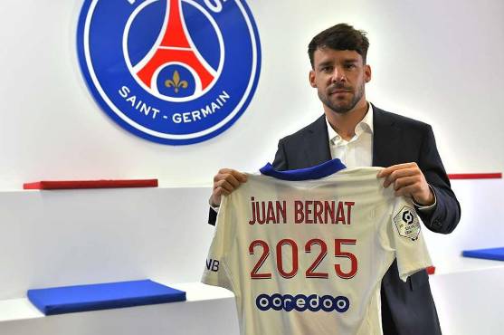 Bernat tiene contrato con el PSG hasta 2025 y se pierde lo que resta de la Champions.
