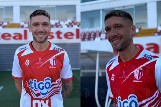 Mathías Techera ya luce los colores del Real Estelí de Nicaragua. Foto: @realestelifc