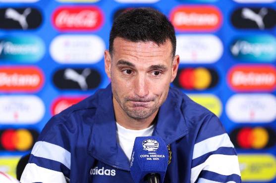 Scaloni pide no confiarse ante Canadá, primer rival de Argentina en la Copa América. FOTO: AFP