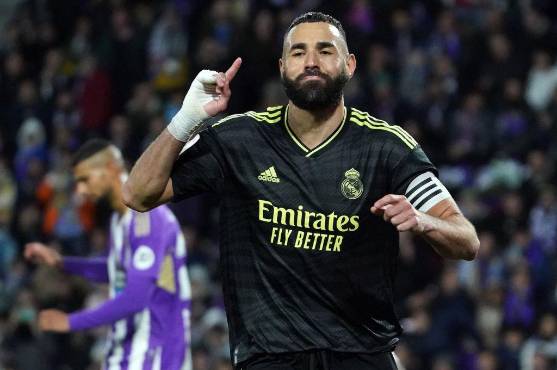 Karim Benzema fue la gran figura del Real Madrid ante el Valladolid.