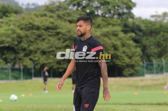 Gabriel Araújo toma con mucha tranquilidad las críticas que está recibiendo Olimpia tras la derrota ante el Estelí .Foto DIEZ: David Romero