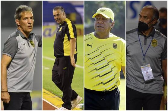 Carlos Restrepo, Ramiro Martínez, Ramón Maradiaga y Raúl Gutiérrez son algunos de los técnicos que ha tenido Elías Burbara en el Real España.