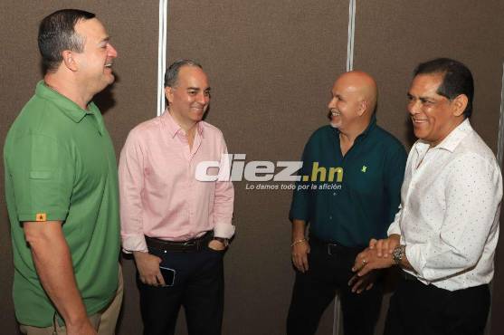 Orinson Amaya seguirá como presidente de Marathón y Yankel Rosenthal es el presidente vitalicio. Foto DIEZ: Jorge Gonzales.