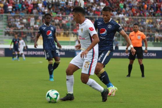 Así se vivió el minuto a minuto de la final de ida del Apertura 2022: Olimpia venció al Motagua con gol de Arboleda