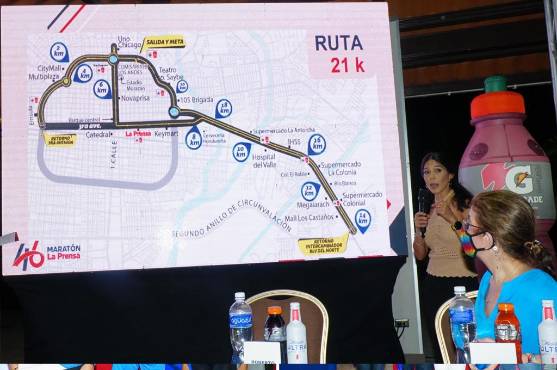 Esta es la ruta que los maratonistas recorrerán el 19 de junio.