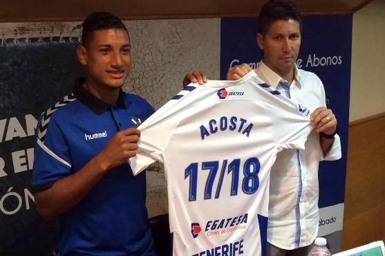 Acosta fue fichado por el Tenerife por apenas 57 mil dólares y lo vendió por 1.5 millones de dólares.