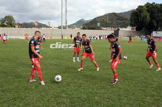 Motagua y Vida empatan sin goles en un partido cerrado y sin muchos sobresaltos en el Marcelo Tinoco de Danlí