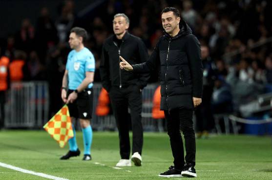 Xavi Hernández, entrenador del Barcelona.