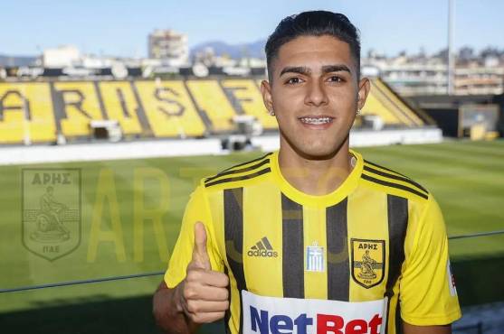 Luis Palma, el legionario hondureño más joven de la actualidad militando en el fútbol de Europa