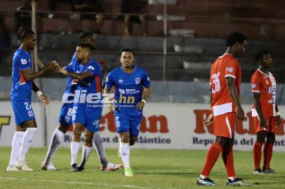 Edwin Rodríguez regresó con Olimpia y no tardó mucho para marcar su primer gol en el torneo. Foto Diez: Esaú Ocampo