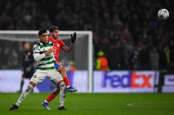 Muy buen partido de Luis Palma, que marcó un golazo ante el Atlético.