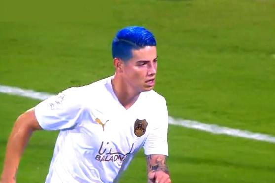 James Rodríguez juega en el fútbol de Qatar con el Al Rayyan.