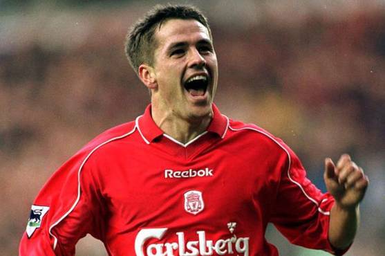 Owen firmó un total de 158 goles en 297 partidos con el Liverpool.