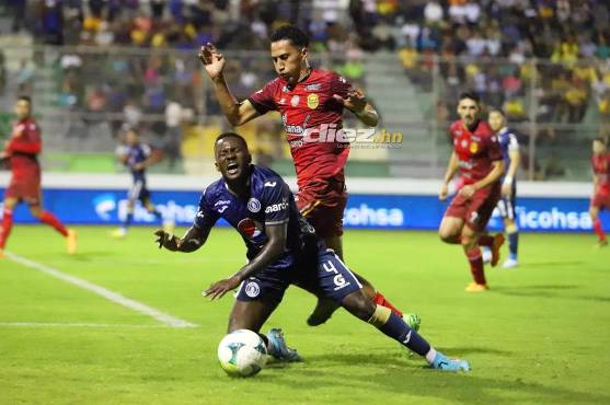 Con un horror de Buba López, Motagua derrota al Real España y la Tota Medina recibe una bocanada de aire