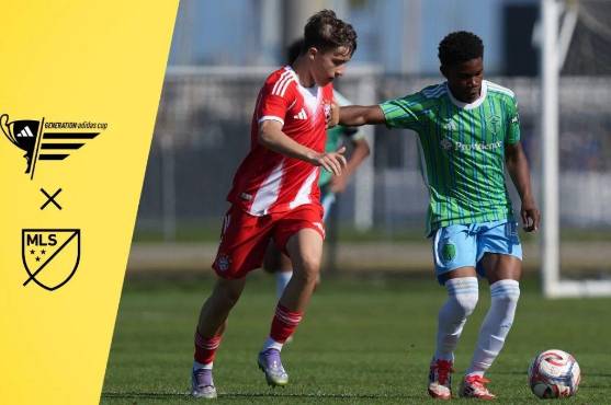 Hondureño Christopher Bátiz deslumbra en la Copa Adidas con la Sub-15 de Seattle Sounders