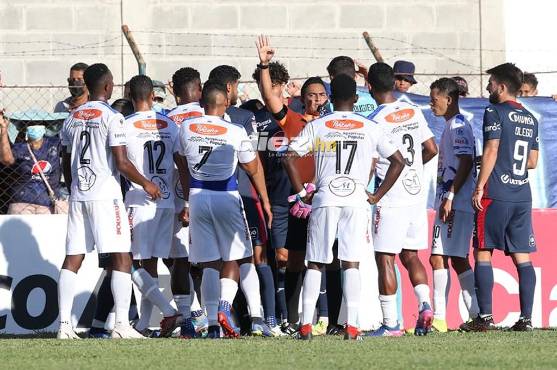 Motagua acaba con invicto del Victoria en Danlí con gol de Franco Olego y se pone tercero del Clausura