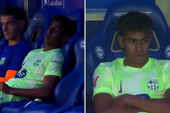 Flick lo sacó del partido y Yamal le respondió tras ser sustituido en un triunfo del Barcelona: “No estaba nada contento”