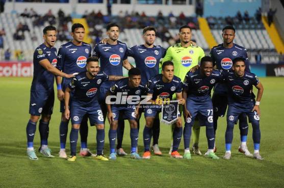 Motagua no contará con Yeison Mejía para este duelo ante el Águila debido a que sufre un problema muscular. Foto: David Romero.