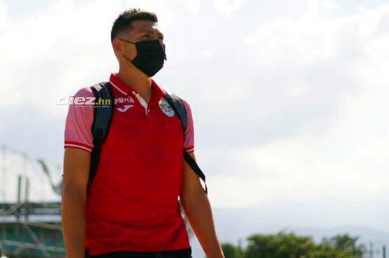 Francisco Martínez llegó hoy al campamento verdolaga y se sumó a los entrenamientos.