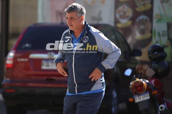 El argentino Diego Vázquez espera sacar un triunfo este sábado en San Pedro Sula. Foto Diez: Andro Rodríguez