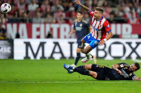 Así fue la jugada brusca de Nacho en contra de Portu.