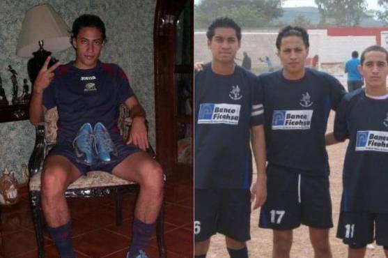 Carlos Montes entrenando con las menores de Motagua.