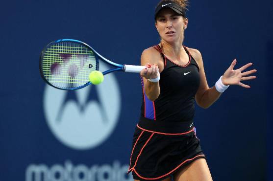Belinda Bencic es actualmente la número 12 del mundo en el máximo nivel del tenis.