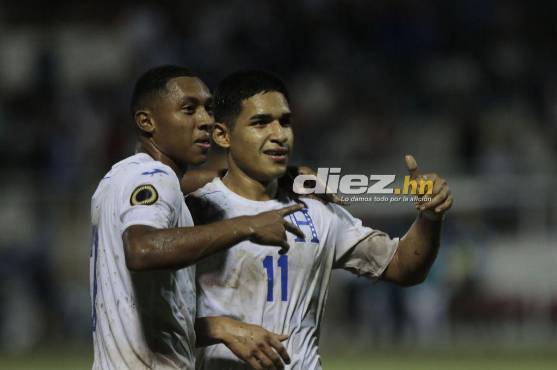 Tres goles registra el atacante hondureño Marco Aceituno en el premundial Sub-20.