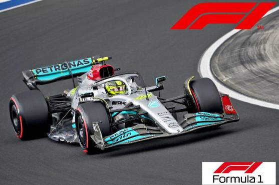 Monoplaza en el que Lewis Hamilton representa a Mercedes en la Fórmula Uno. El monoplaza trae motor Honda.