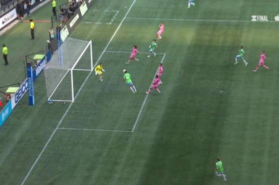 Messi no apareció y se falló la más clara: Seattle Sounders golea al Inter Miami y se corona campeón de la Leagues Cup