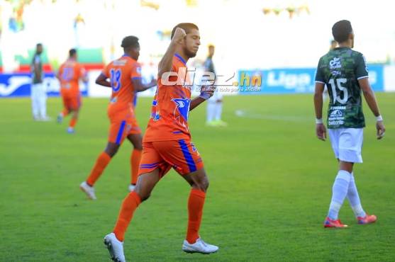 Marathón pone fin al mal momento y aplasta a UPNFM en el Olímpico con hat-trick incluido de Juan Vieyra