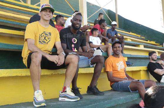 Geovanny Martínez es uno de los hombres sonrisa del Honduras Progreso. FOTOS: Neptalí Romero