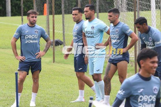 Motagua afina los últimos detalles previo al arranque del torneo Apertura 2023 de la Liga Nacional. Foto: Alex Pérez