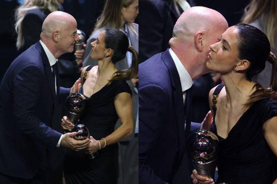 Aitana Bonmatí, mejor jugadora en premios The Best 2023 de la FIFA: El beso de Infantino y todos los récords de la española