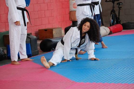 La deportista catracha se ha ido formando desde los <b>10 años</b> en el deporte de combate.