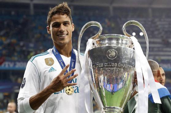 Raphaël Varane ganó cuatro Champions League con el Real Madrid.
